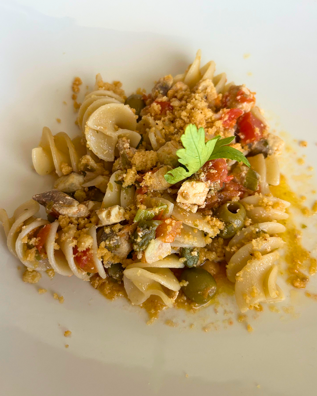 Fusilloni della Val d'Orcia con ragù di orata - Ristorante Alcide Poggibonsi